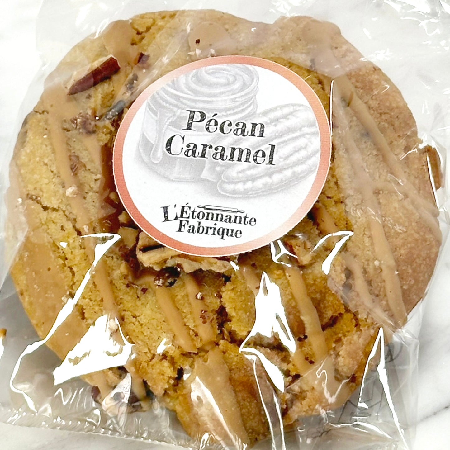 Cookie Pécan - Caramel